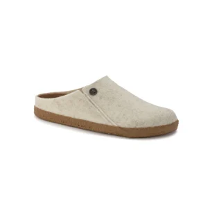 Chaussons Birkenstock Zermatt Femme laine ecru