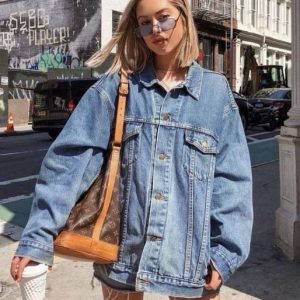 VESTE JEANS OVERSIZE